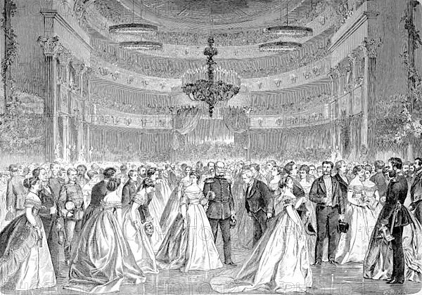 An Abi Ball Dance Party at the Berlin Opera House, Germany