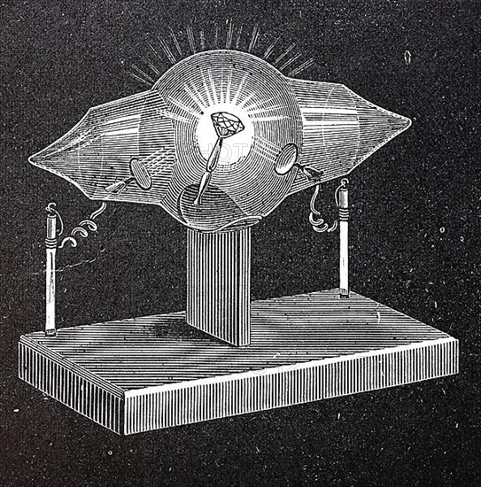 Shadow cross tube, a form of electron tube