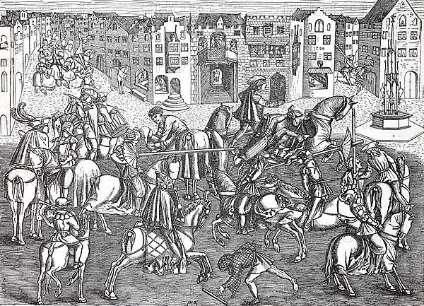 Cultural state at the end of the 15th century, Tournament of the Knights