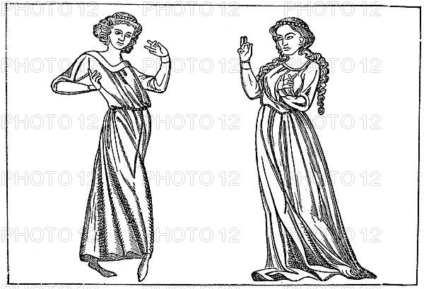 Cultural state in the 13th and 14th centuries, Dance of the Noblewomen
