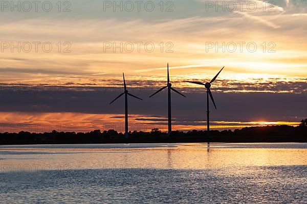 Windpower generators, Fehmarn Island