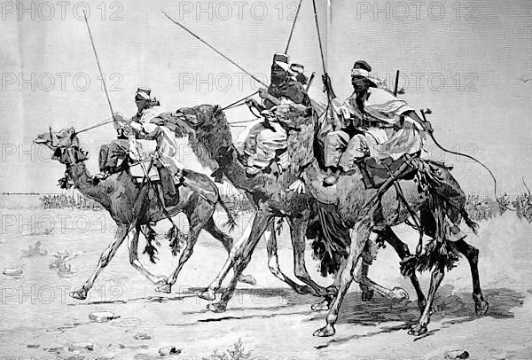 A camel ride of the Tuareg in Libya, Vanguard