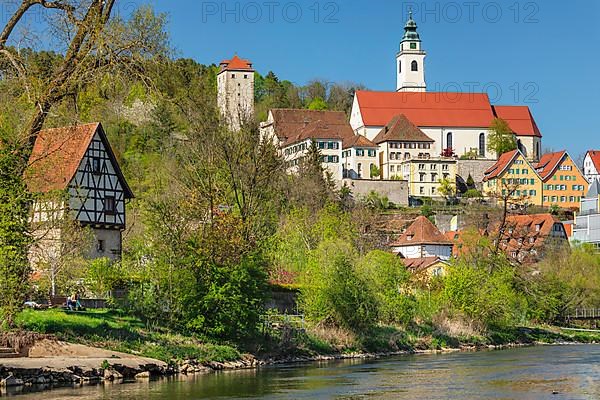 Dominican Monastery with Collegiate Church of the Holy Cross and Schurkenturm, Horb am Neckar