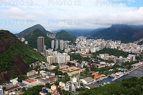 View of the city from Sugar Loaf Mountain, Rio de Janeiro