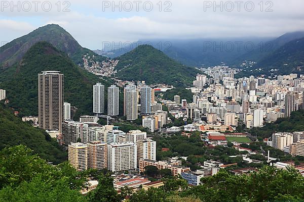 View of the city from Sugar Loaf Mountain, Rio de Janeiro