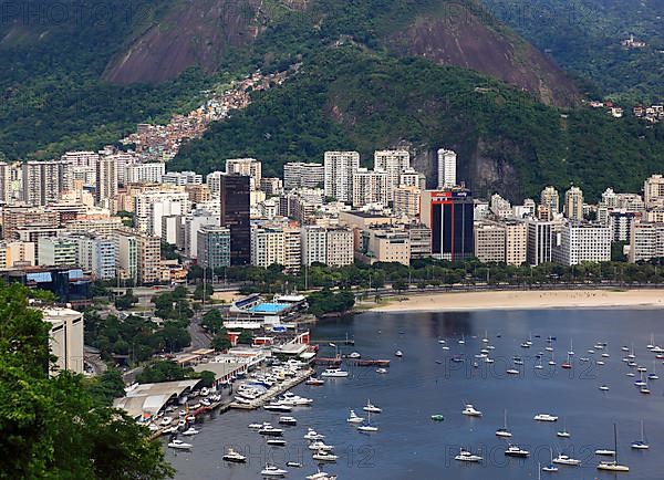 View of the city from Sugar Loaf Mountain, Rio de Janeiro