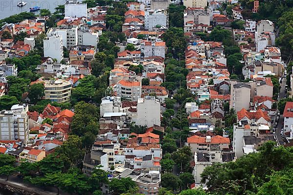 View of the city from Sugar Loaf Mountain, Urca district