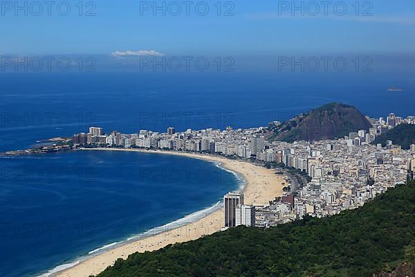 View of the city of Rio de Janeiro from Sugar Loaf Mountain, Brazil