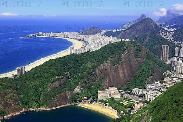 View of the city of Rio de Janeiro from Sugar Loaf Mountain, Brazil