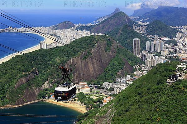 Cable car to Sugar Loaf Mountain, Pao de Acucar