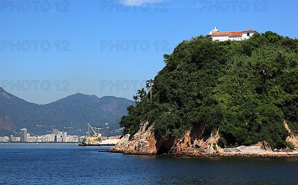 Christ Church on the Monastery Island off Niteroi, Rio de Janeiro