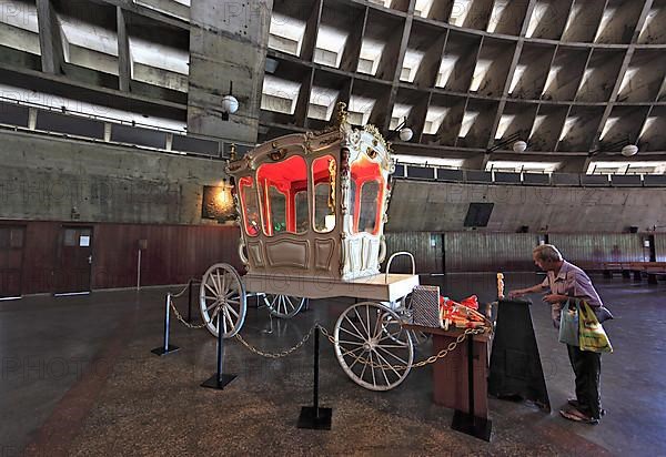 Carriage exhibition in the Catedral Metropolitana, Cathedral of Rio de Janeiro