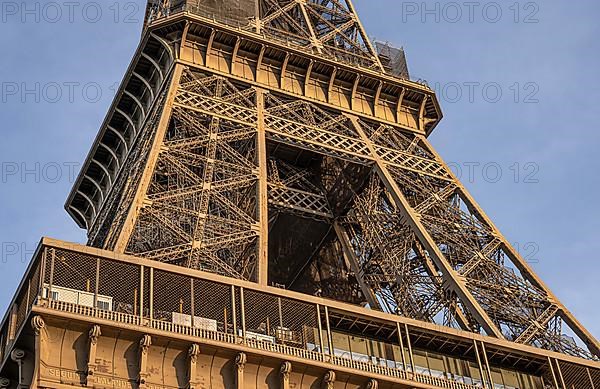 Eiffel Tower in summer, Paris