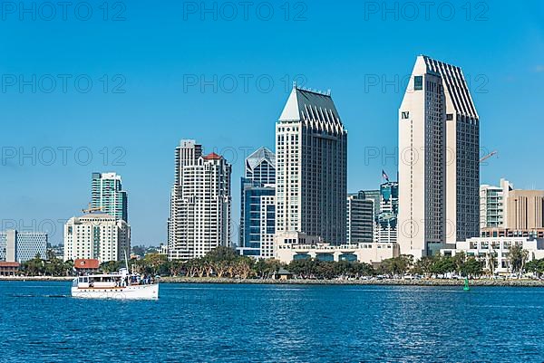 San Diego skyline, Coronado