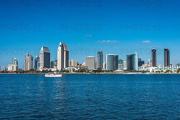San Diego skyline, Coronado