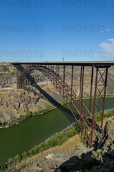 Bridge crossing, Snake river at Twin Falls