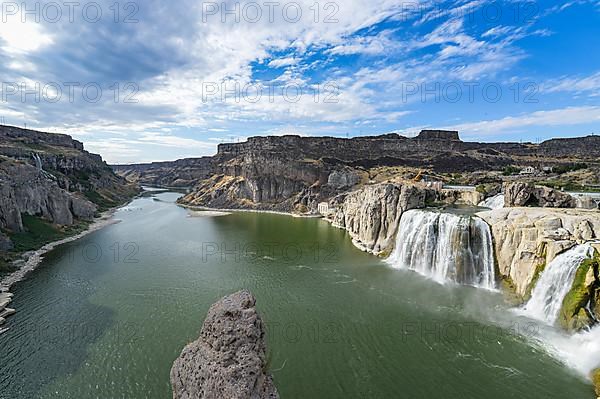 Shoshone Falls cascades, Twin Falls