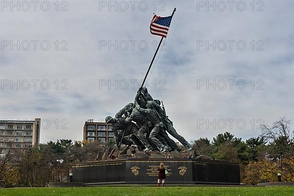 US Marine Corps war memorial, Arlington