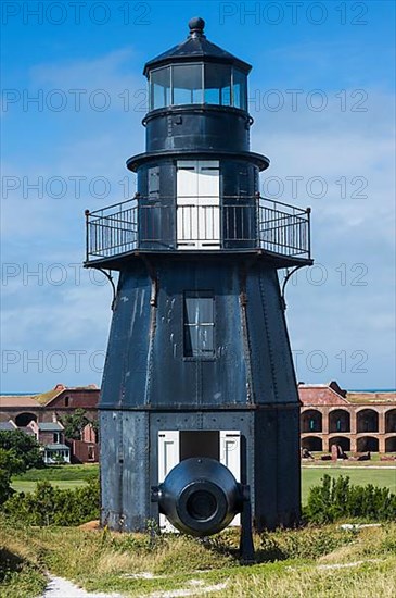 Lighthouse in Fort Jefferson, Dry Tortugas National Park