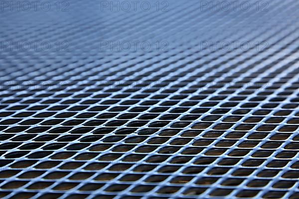 Expanded metal grid as background,