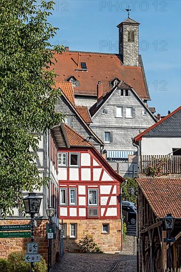 Steep alley to the old town hall, Old Town