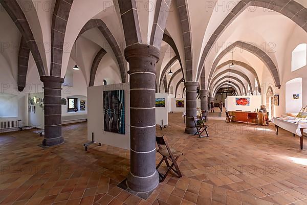 Art exhibition in the dormitory, monks' dormitory