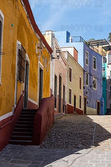 Historic center of the Unesco site Guanajuato, Mexico