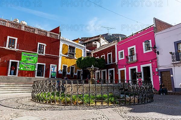 Historic center of the Unesco site Guanajuato, Mexico