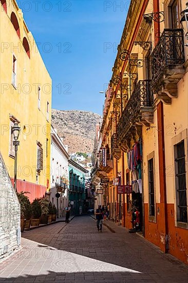 Historic center of the Unesco site Guanajuato, Mexico