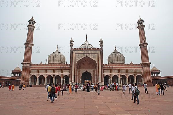 Jama Masjid Mosque or Masjid-i Jahan-Numa, New Delhi