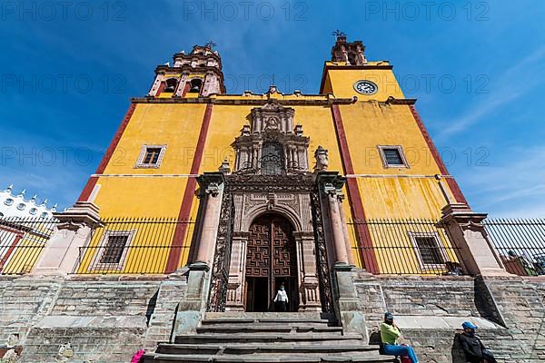 Basilica Colegiata de Nuestra Senora, Unesco site Guanajuato