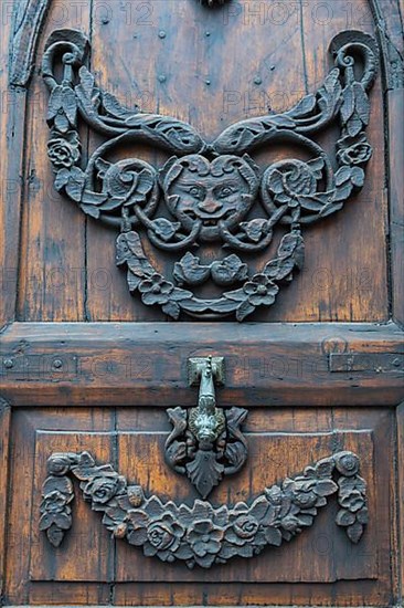 Old door knob, Unesco site Queretaro