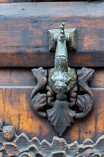 Old door knob, Unesco site Queretaro