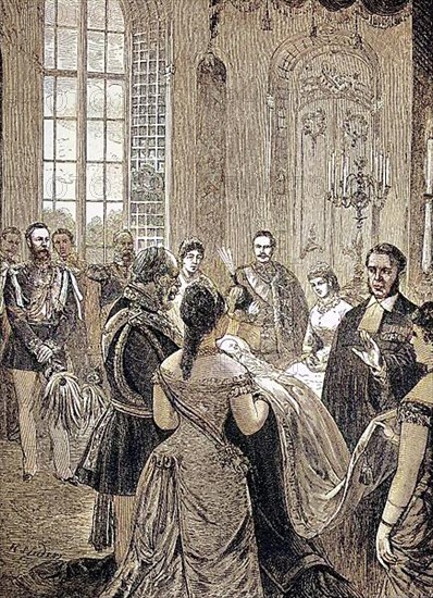 The Christening of Prince Frederick William, Crown Prince