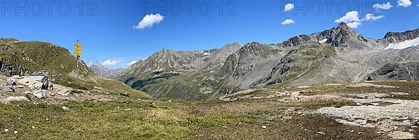View of mountain panorama, Piz Murterchoembel