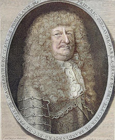 Portrait of Frederick William of Brandenburg, the Great Elector in Armour and Sash