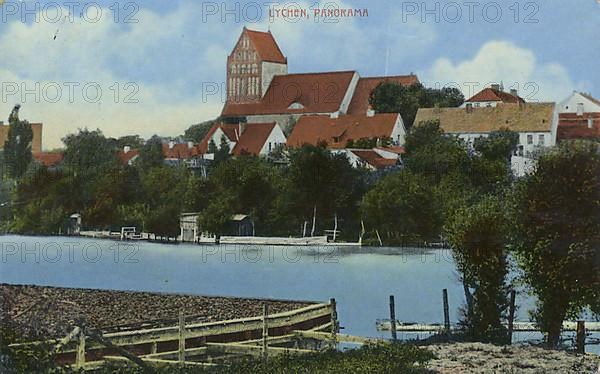 Lychen, district of Uckermark in the north of Brandenburg