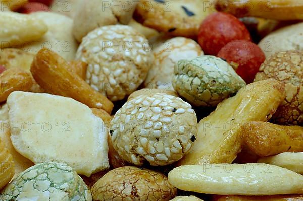 Rice biscuits, Japanese rice crackers