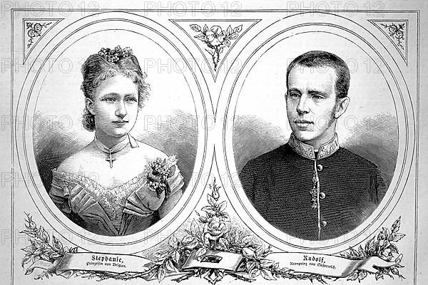 Stephanie, Princess of Belgium and Rudolf