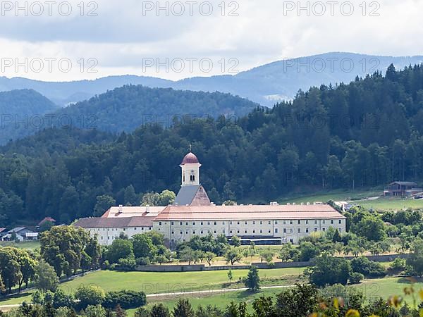 Sankt Georgen am Laengsee lake Monastery, Carinthia