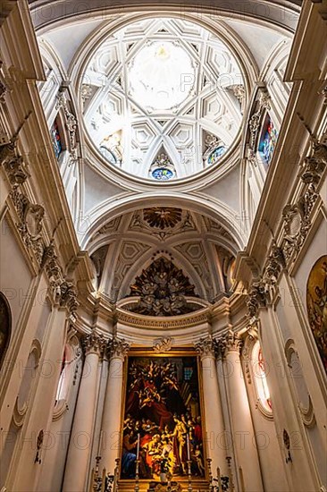 Dome of the monastery church, Monte Oliveto Maggiore Abbey