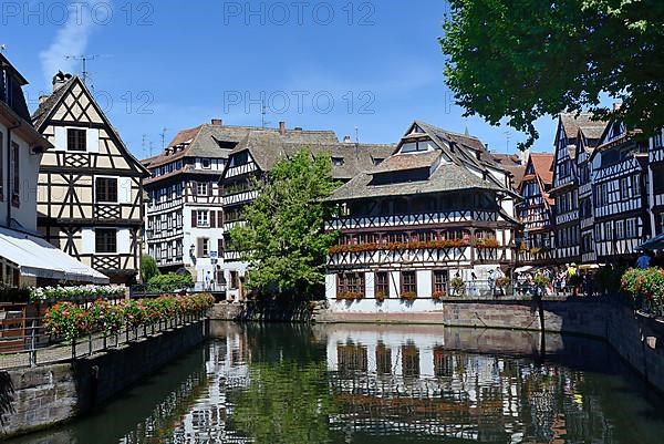 Half-timbered houses in La Petite France district, Strasbourg