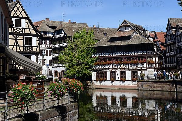 Half-timbered houses in La Petite France district, Strasbourg