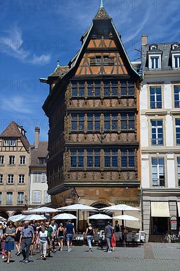 Kammerzell House, half-timbered house at the cathedral