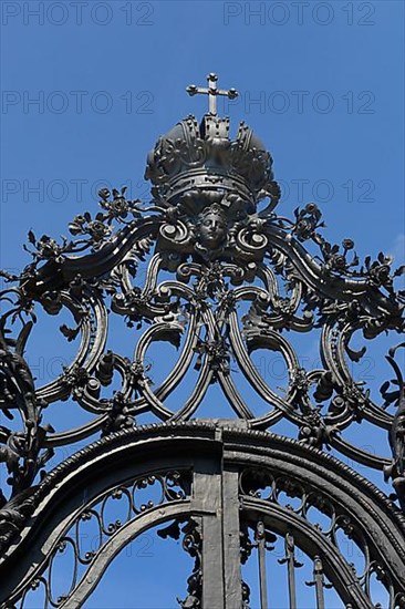 Wrought-iron gate, court garden gate of the Wuerzburg Residence