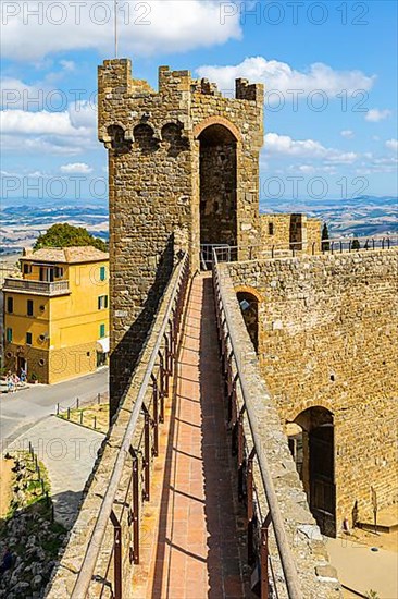 Fortress defence tower of Rocca di Montalcino, Montalcino