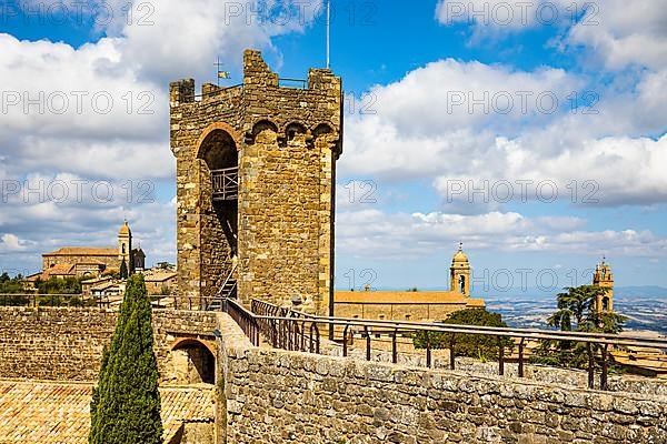 Fortress defence tower of Rocca di Montalcino, Montalcino