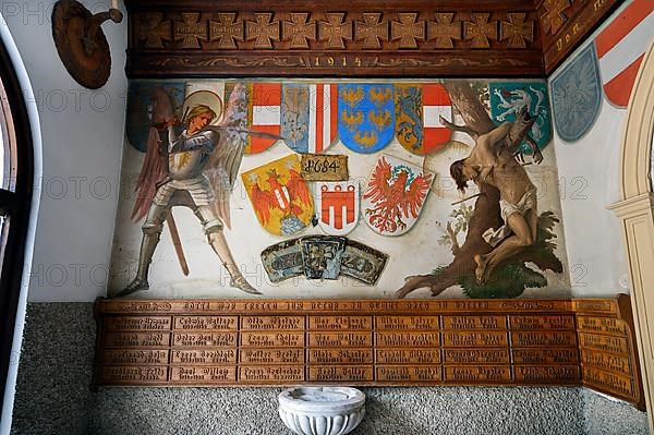 War Memorial, Catholic Parish Church