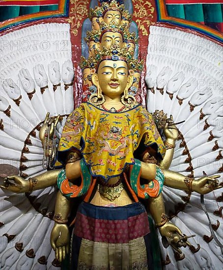 Bodhisattva of Compassion, Sankar Monastery or Gompa