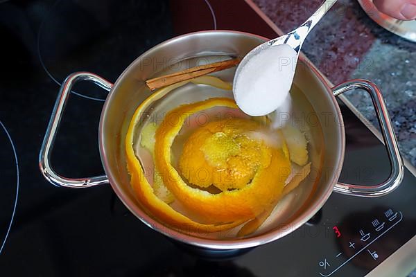 Swabian cuisine, preparation of sweet semolina dumplings